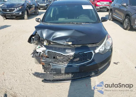 2016 Kia Forte Lx из США, поврежденный, VIN KNAFX4A63G5555907